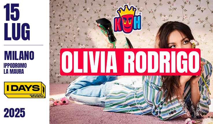 Olivia Rodrigo - Ippodromo La Maura, Milano